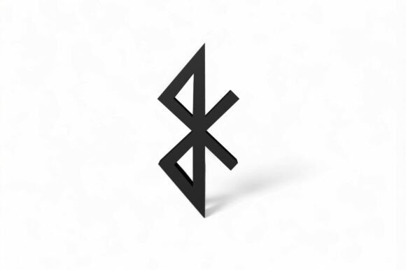 3D SVG Bluetooth Icon for Lifestyle And Hobbies