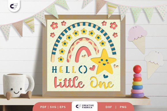 Baby Nursery Room 3D SVG