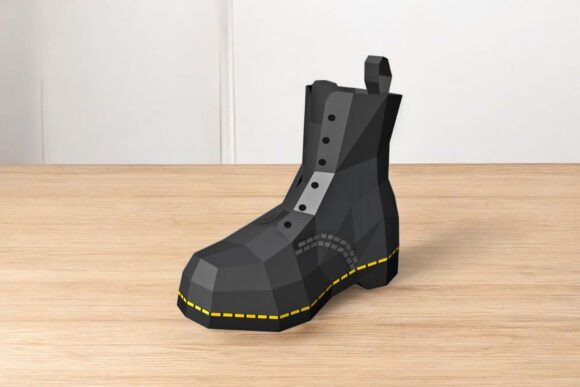 Boots - 3d Papercraft