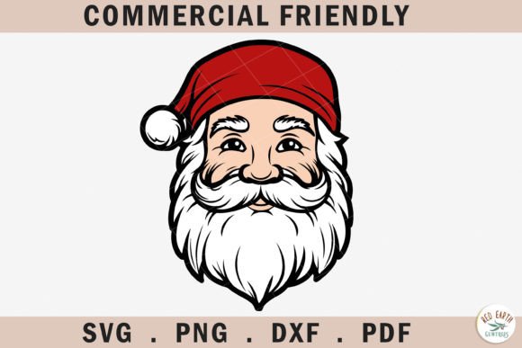 Christmas Santa Claus Layered SVG