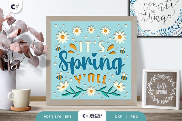 It’s Spring Y’all 3D SVG