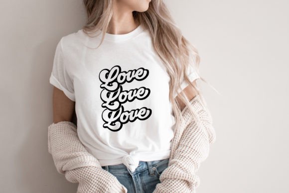 Love Retro Layered SVG PNG Valentine Pod Graphics