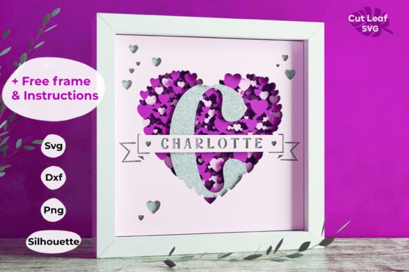 Review: 3D SVG Split Monogram for Shadow Boxes