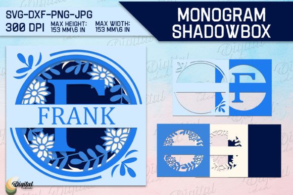 Reviewing 3D SVG Letter F for Shadow Boxes