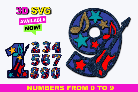 Rock Numbers 3D SVG: A Designer’s Real-World Review
