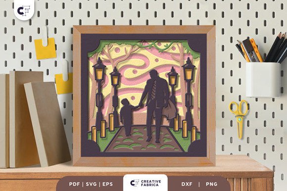 Superdad, Father’s Day 3D SVG