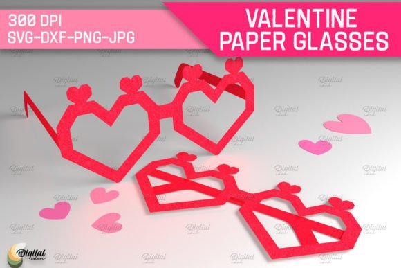 Valentine 3D SVG Glasses: A Shape Review